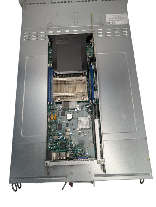 Supermicro CSE-827 4 Node Server 4x X10DRT-H 8x E5-2680 v3 CPUs 128GB RAM Q-