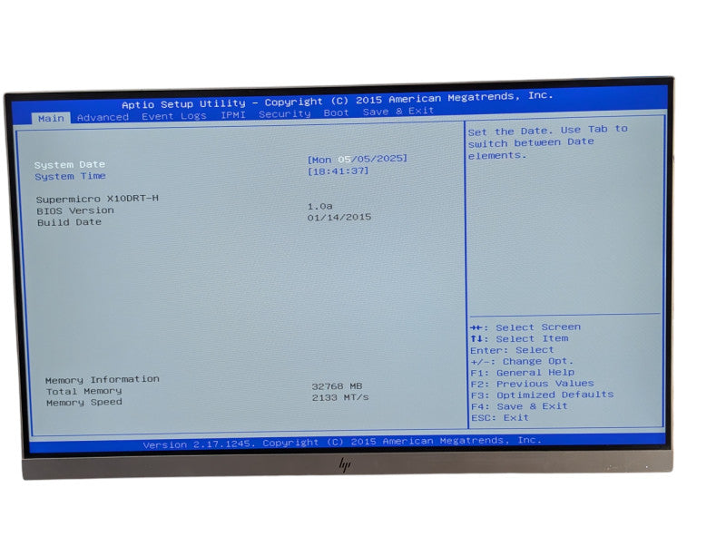 Supermicro CSE-827 4 Node Server 4x X10DRT-H 8x E5-2680 v3 CPUs 128GB RAM Q-