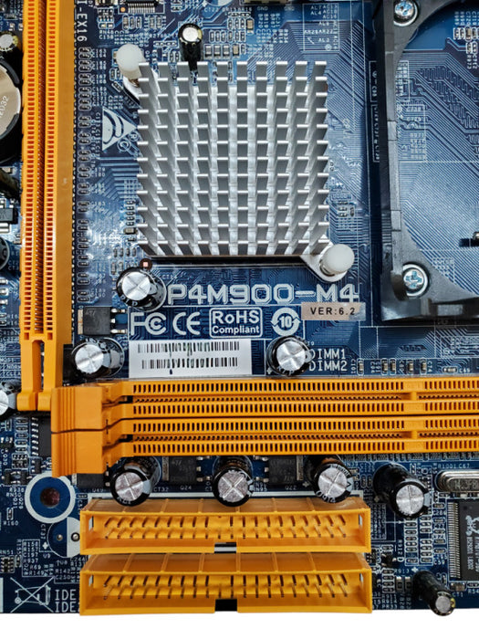 Biostar P4M900-M4 Motherboard Socket 478 w/ I/O Shield - No CPU/RAM *READ*