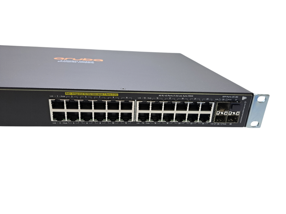 Aruba J9773A 2530-24G-PoE+ | 24 Port Gigabit PoE+ w/ 4x SFP Switch