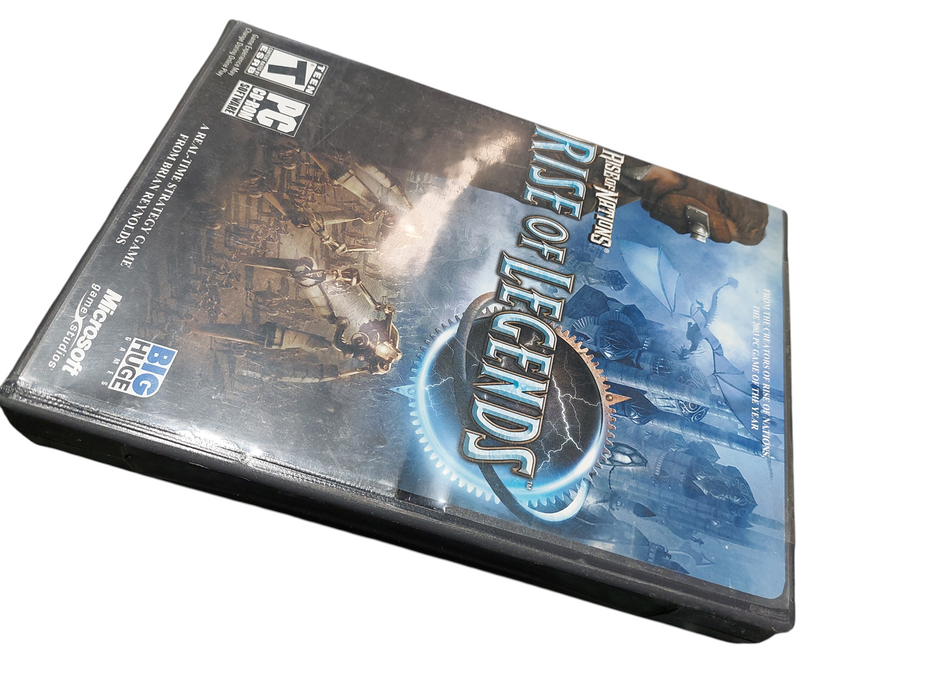 Microsoft Rise of Nations Rise of Legends PC CD Rom  =