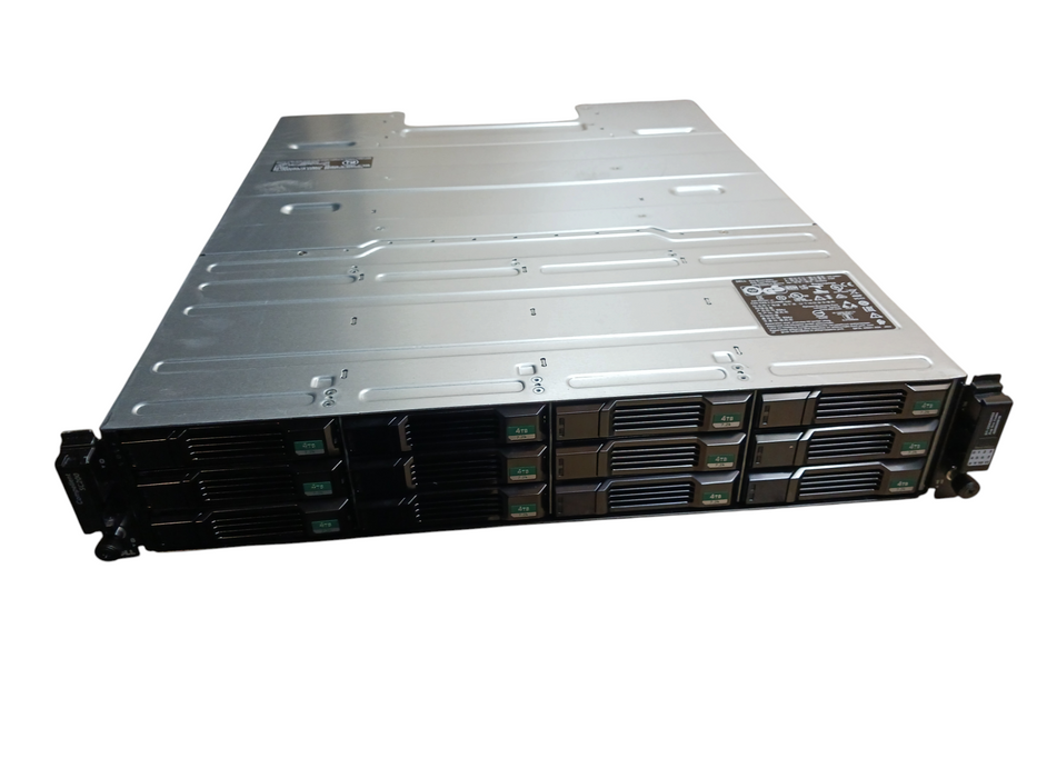 Dell Compellent SC200 Expansion Enclosure 12 x 3.5" HDD Bays 2x EMM 2x PSU