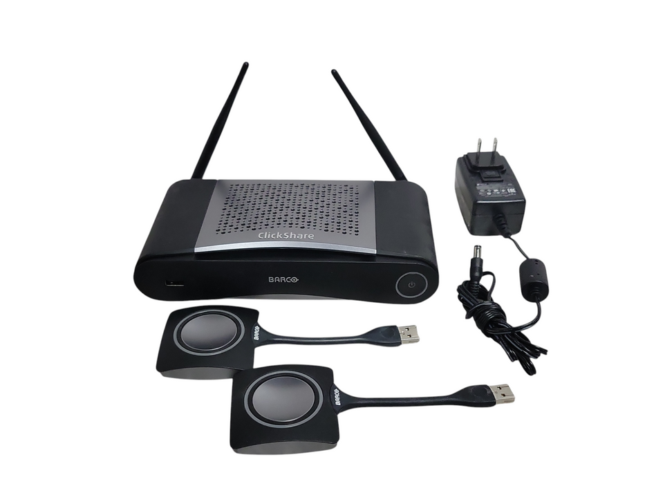 Barco ClickShare CSE-200 Presentation System w/ 2x Buttons & power adapter Q_