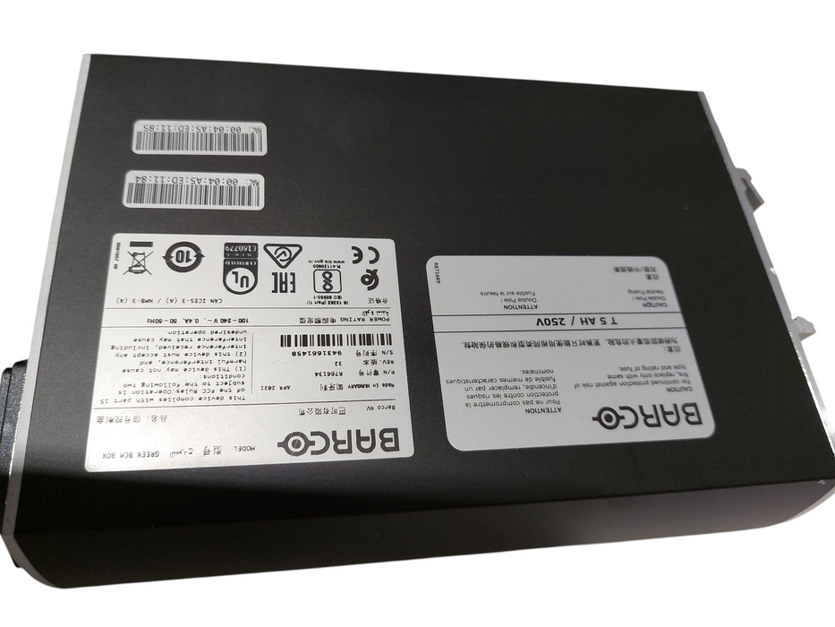 Barco Model: Green BCM Box  =