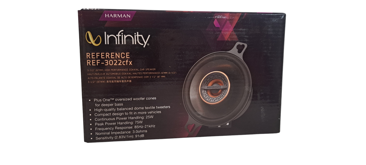 Infinity Reference 3022cfx 3-1/2" Two-Way Car Speakers