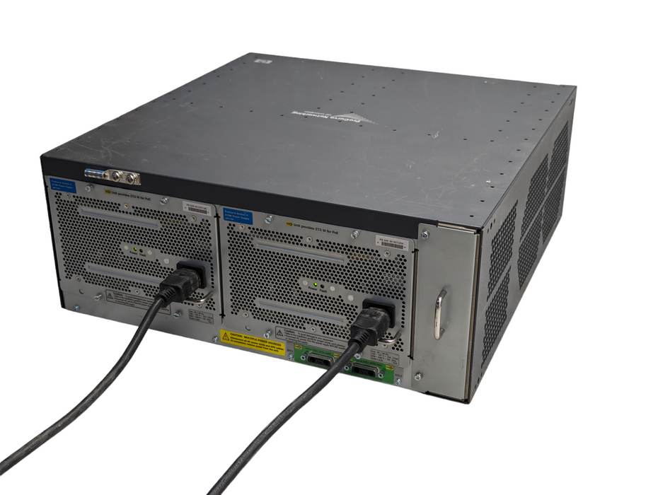 HP E5406 zl Switch J8697A with 1x J9550A module 2x J8712 875W Power Supplies  -