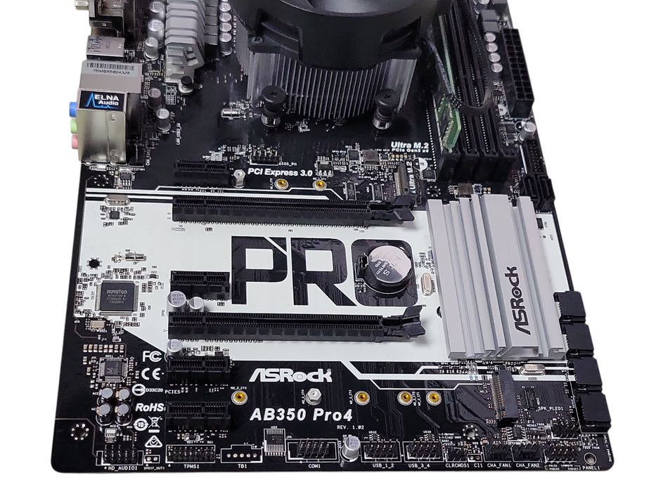 ASRock AB350 pro4 + Ryzen5 1600 セット品 ASRock AB350 Pro4 マザーボード Ryzen5 1600 セット ASRock