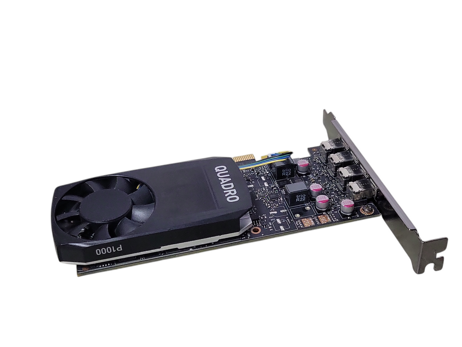 NVIDIA Quadro P1000 4GB DDR5 Graphics Card Low Profile Full Bracket _