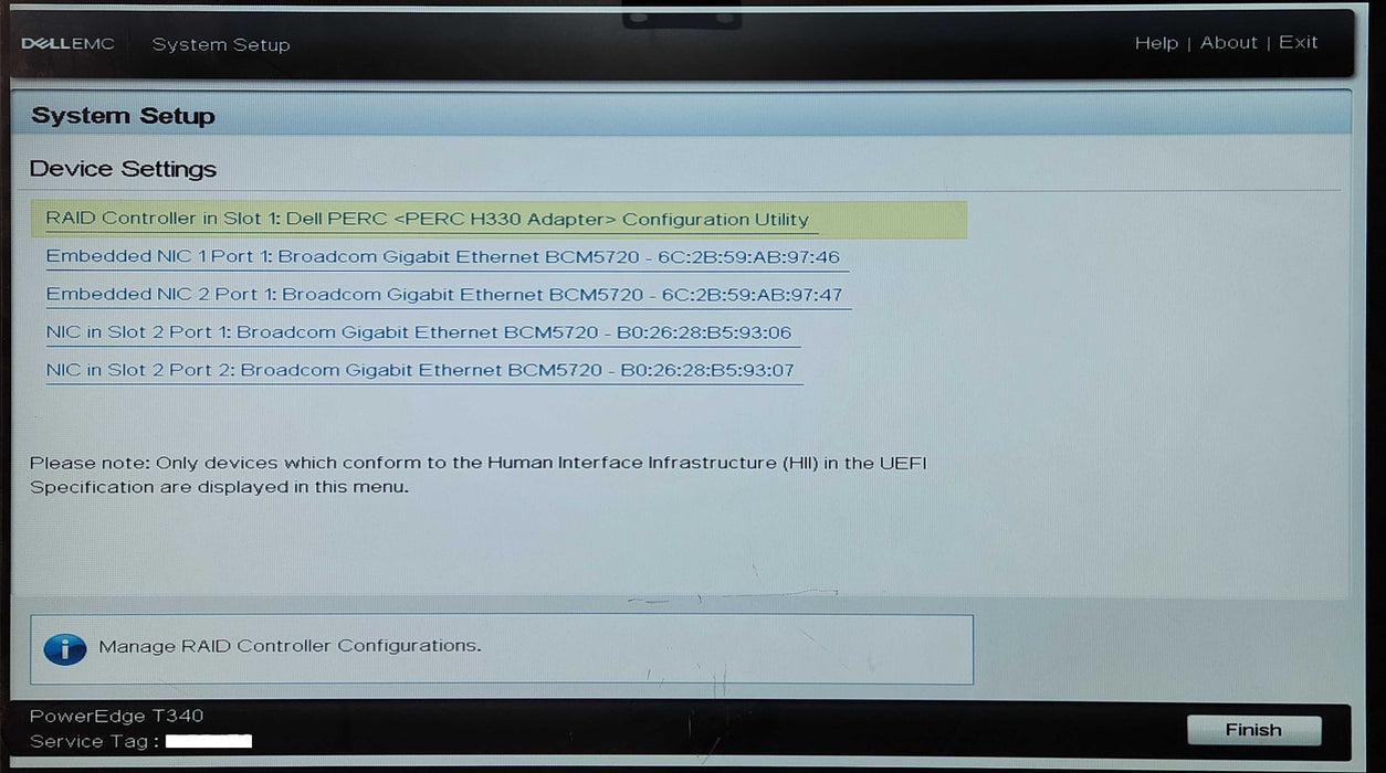 Dell PE T340 8x3.5", Xeon E-2174G, 32GB DDR4, 2x4TB SAS, H330, 2x 495W PSU