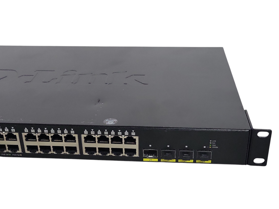 D-Link DGS-1250-28XMP 24x Gig and 4x 10Gig Ports switch _