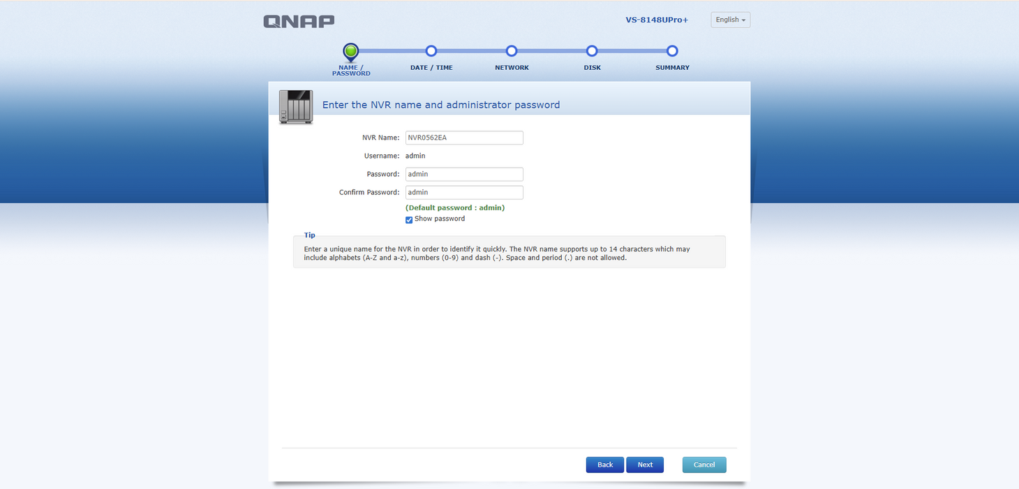 QNAP VS-8148U-RP Pro+ 48-Channel 8-Bay 2U VioStor NVR $