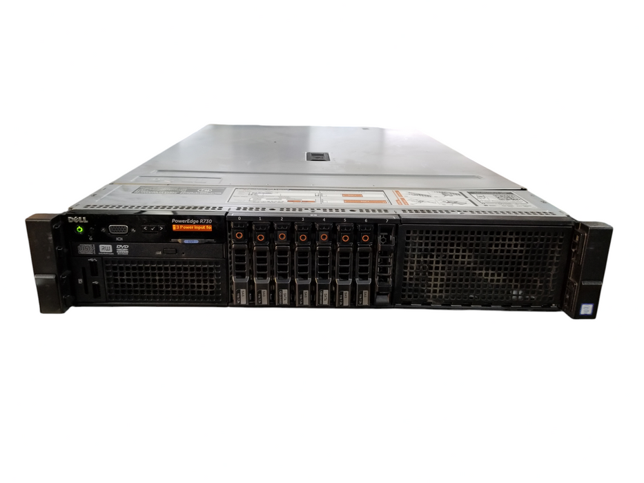 DELL PowerEdge R730 2x Xeon E5-2695v3 @2.30GHz 32GB DDR4 H730-Mini 2x1100W