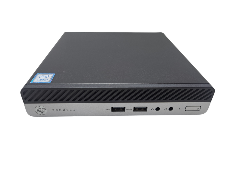 HP ProDesk 400 G5 Mini | Intel Core i5-9500T, 8GB DDR4, 256GB NVMe, Wi-Fi )