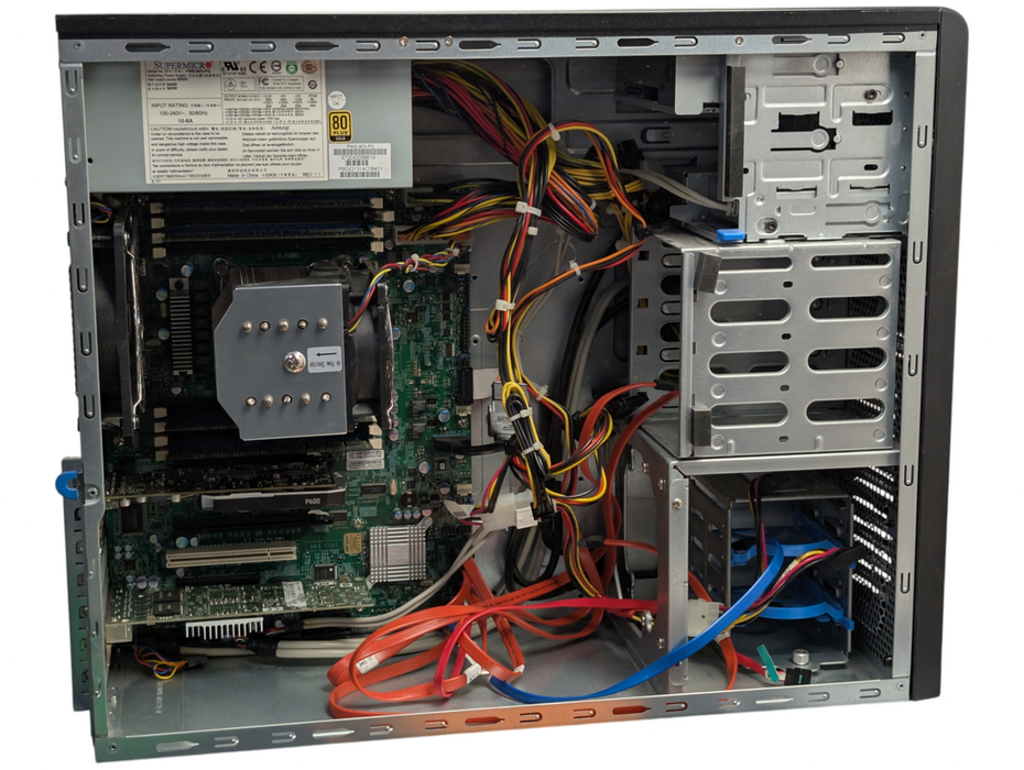 Supermicro CSE-732 X9SRA Intel Xeon E5-2609 0 32GB RAM NVIDIA Quadro P600 -