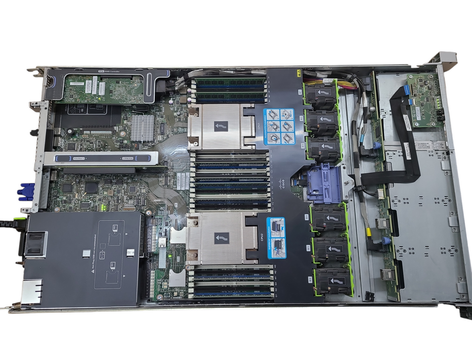 Cisco UCS C220 M4S | 2x E5-2690 v3 | 64GB 12G | SAS Modular Raid Controller