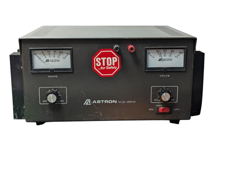ASTRON VLS-25M Regulated DC Power Supply made in USA PLEASE READ  -
