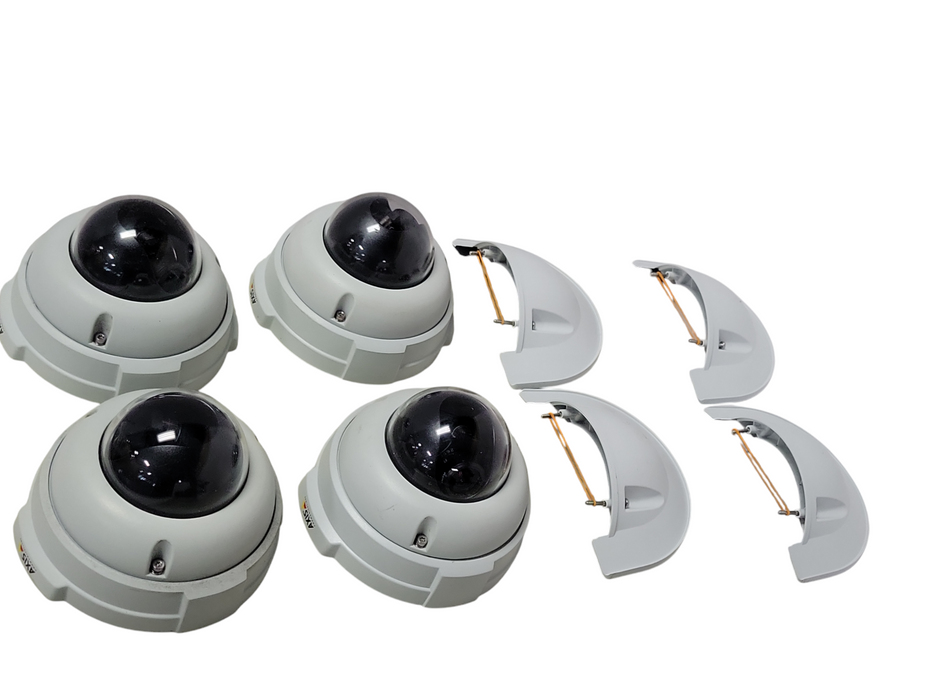 Lot of 4x Lot of 6 AXIS Communication 225FD Network Camera PoE, READ _