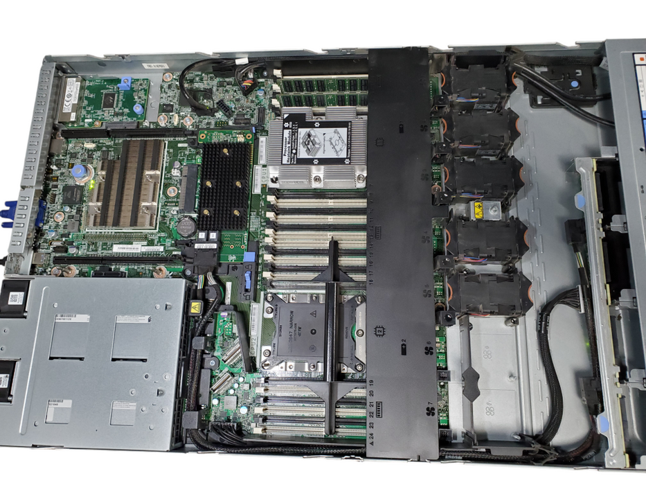 Lenovo SR630, 1x Xeon SIlver 4110, 64GB DDR4, 930-8i RAID 2x750W PSU, NoHDD