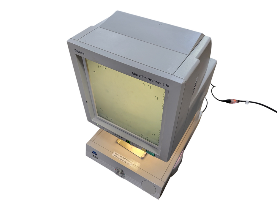 Canon M31022 Microfilm Scanner 300 READ $
