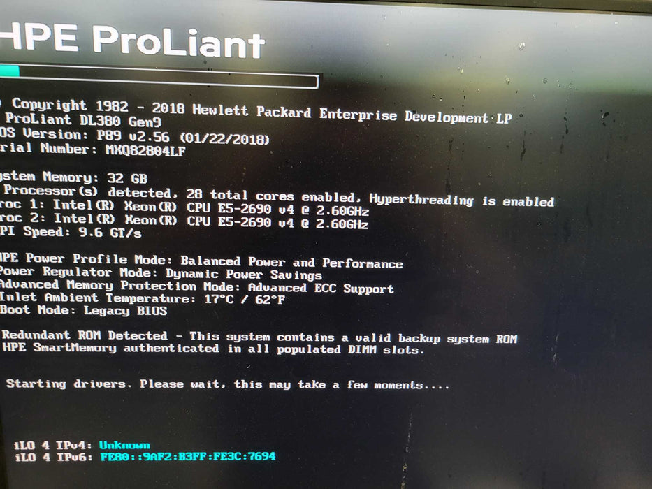 HP ProLiant DL380 Gen9 - 2x Xeon E5-2690 v4 | 32GB RAM | NO HDD | P440ar %