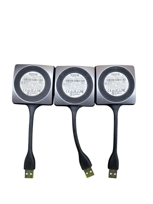 Lot 3x Barco ClickShare Button Switch Gray