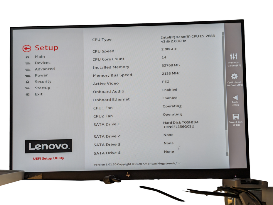 Lenovo ThinkStation P900 2x Intel Xeon E5-2683 v3 32GB RAM 256GB SSD -