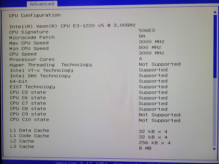 Supermicro X11SSH-LN4F, Xeon E3-1220v5 3.00GHz 16GB DDR4, 9361-4i, 2x PSU _