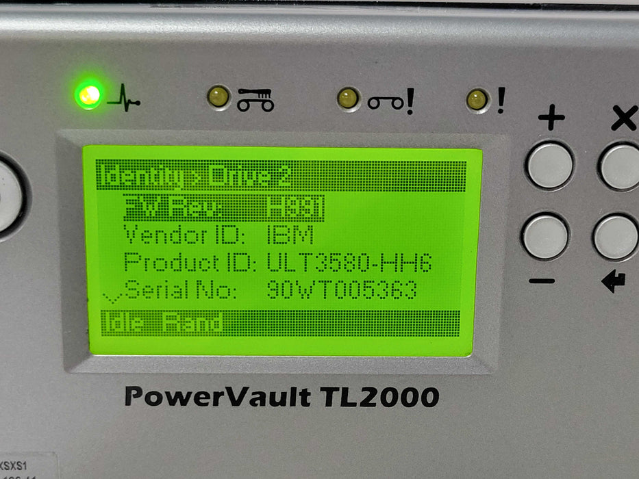 Dell PowerVault TL2000 2U 16-bay Tape Library w/ 2 x IBM LTO 6 SAS Drives _