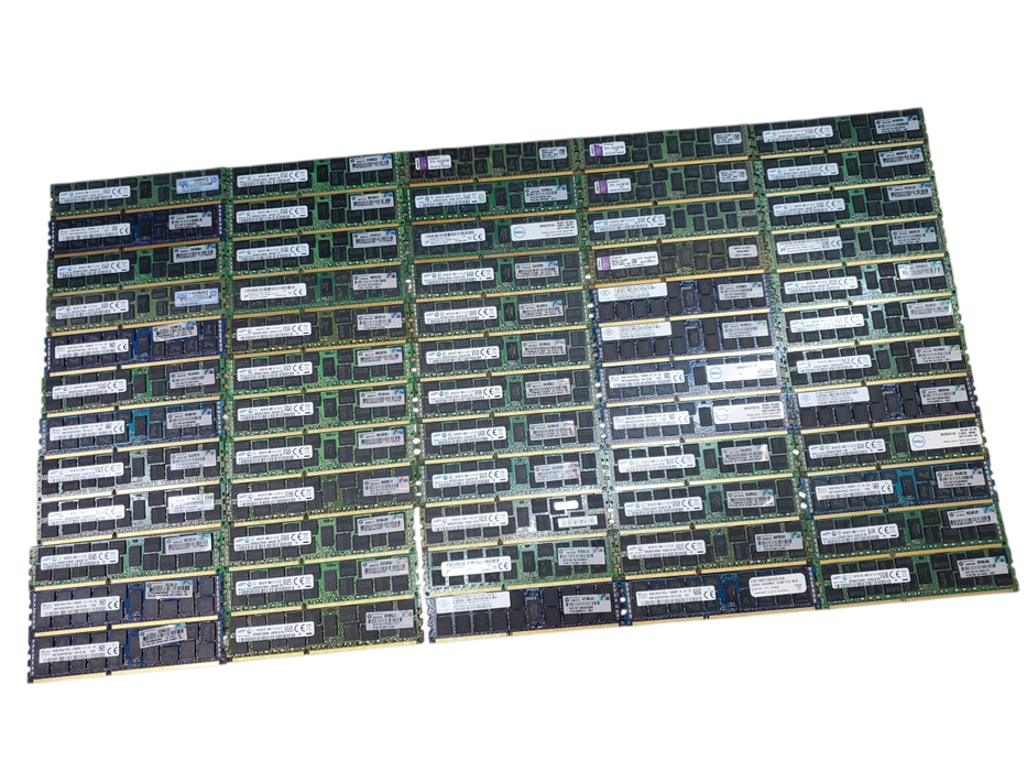 Lot of 60x, Assorted 16GB DDR3 Server RAM