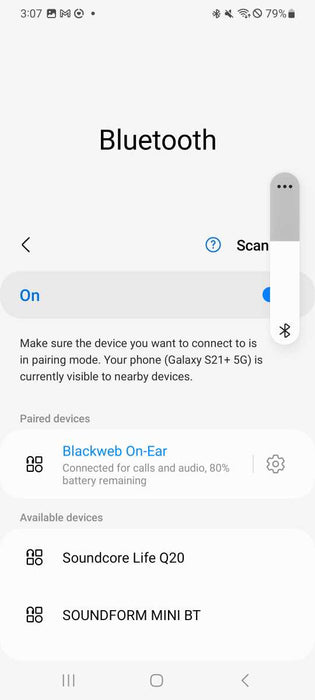 Blackweb On-Ear wireless Bluetooth Headphone BWA19AAH04C _