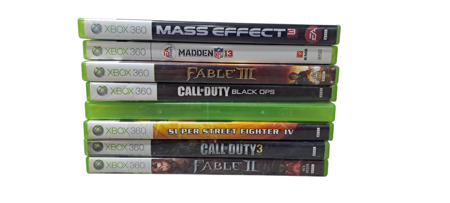 Xbox 360 Games Bundle of 8