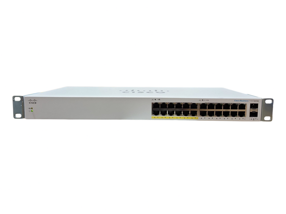 Cisco CBS110-24PP v02 24 Port Gigabit PoE Switch
