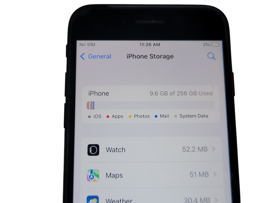 Apple iPhone 7 - 256GB - Black [A1778] (