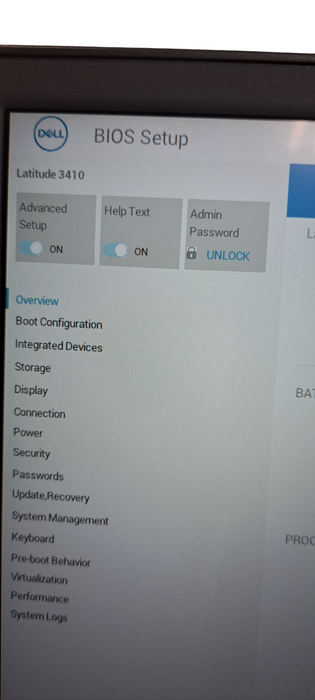 Dell Latitude 3410 i5-10210U|16GB RAM|256GB NVMe|BIOS LOCKED  Lap200