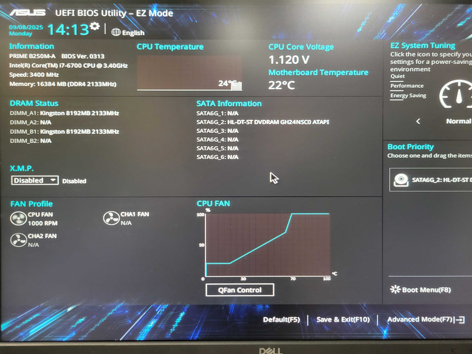 Custom/Asus tower pc, Core i7-6700 3.40GHz, 16GB DDR4 RAM, 500W PSU _