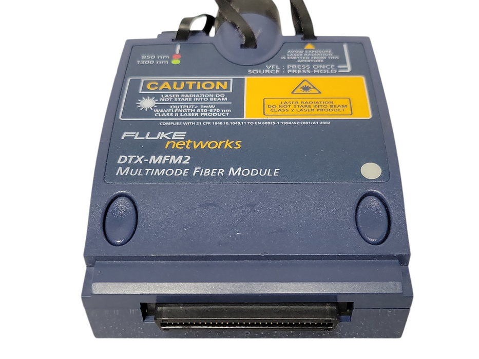 Fluke networks DTX-MFM2 MultiMode Fiber Module, READ _