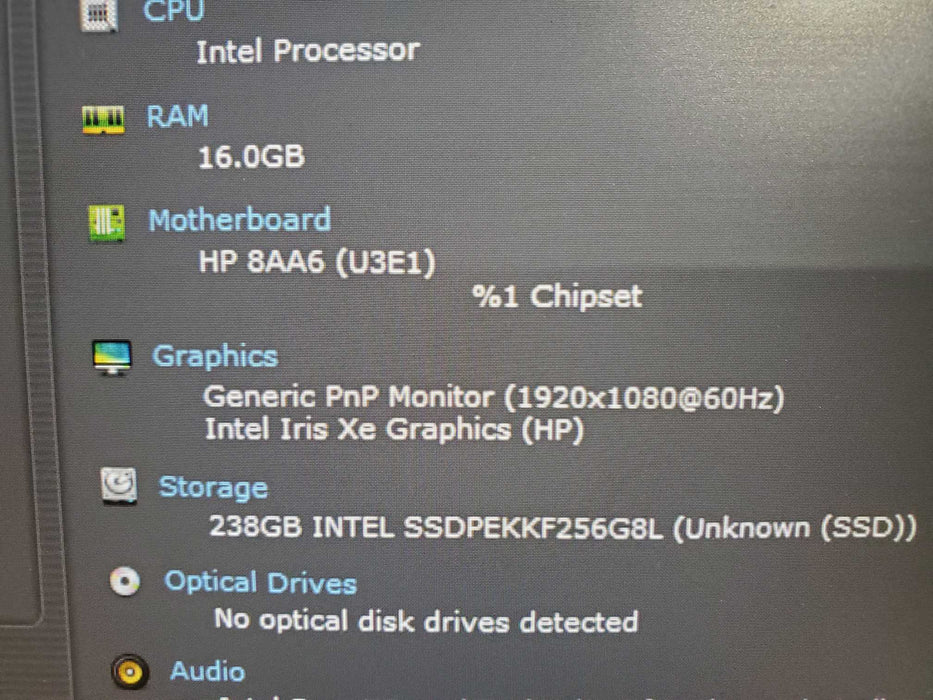 HP EliteBook 640 G9 14" i5-1235U Iris Xe 16GB 256GB NVME READ  Lap200