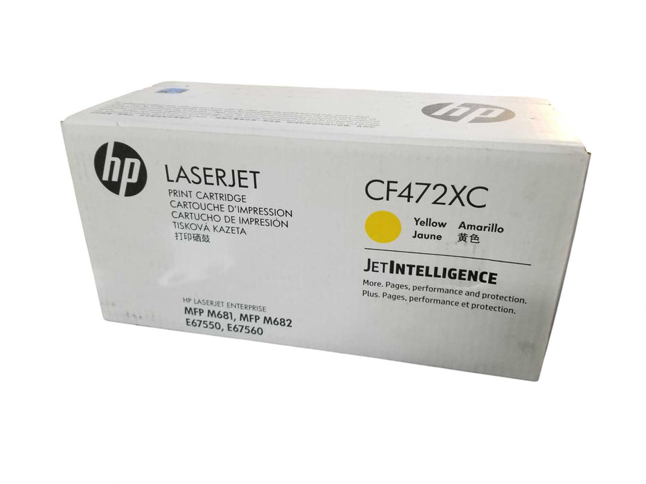 Genuine HP LaserJet CF472XC High Yield Toner Cartridge YELLOW / New-Sealed