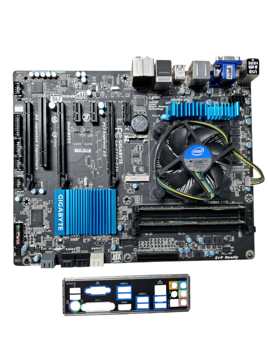 Gigabyte GA-Z77X-D3H + i5-3570K + 16GB RAM NO HDD