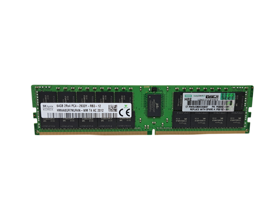 SK Hynix 64GB 2Rx4 PC4-2933Y-RB3-12 | DDR4 Server Memory Q)