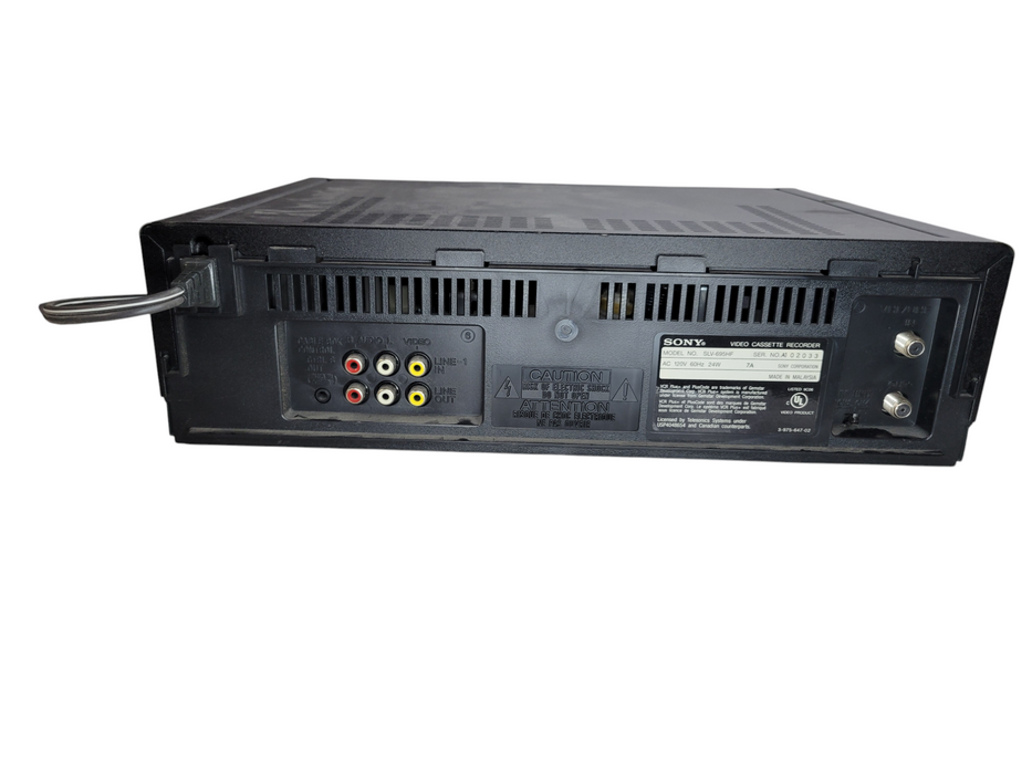 Sony SLV-695HF VCR Video Cassette Recorder (NO REMOTE) %