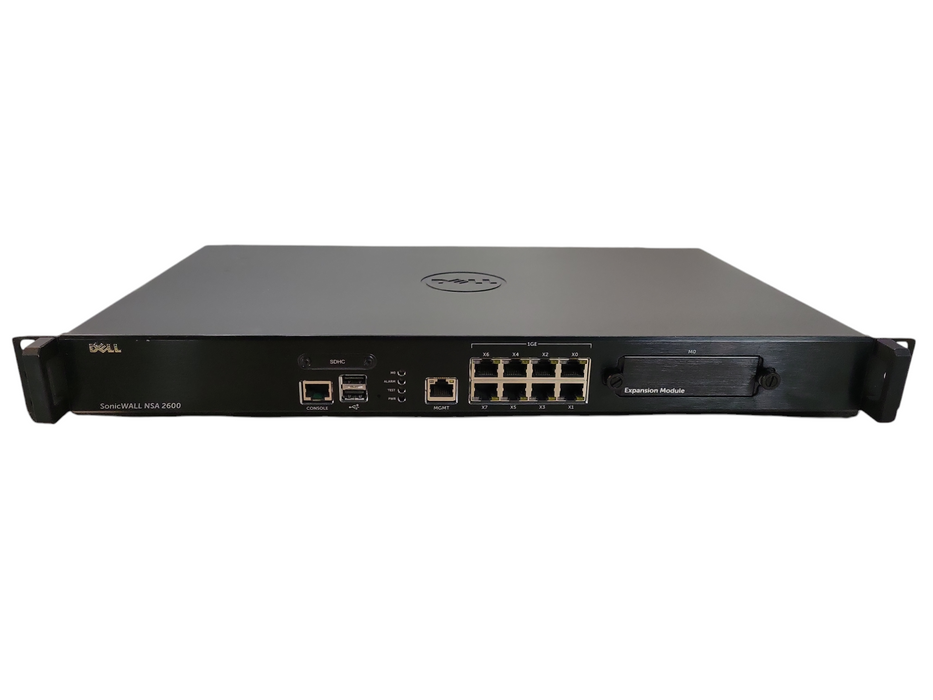 Dell SonicWall NSA 2600 8-Port Network Security Appliance !