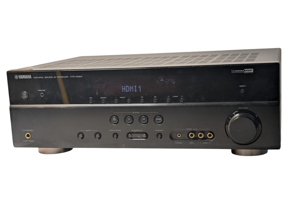 YAMAHA HTR-5063 4K HDMI Home Theater Surround Sound Receiverv -