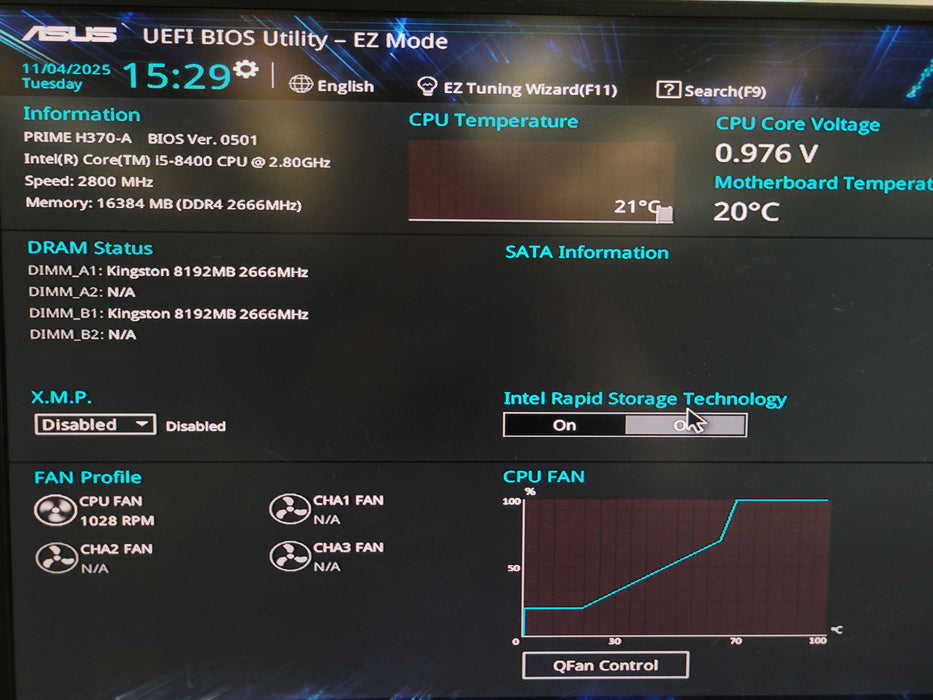 Intel Core i5-8400 ASUS PRIME H370-A 16GB DDR4 + I/O Plate %