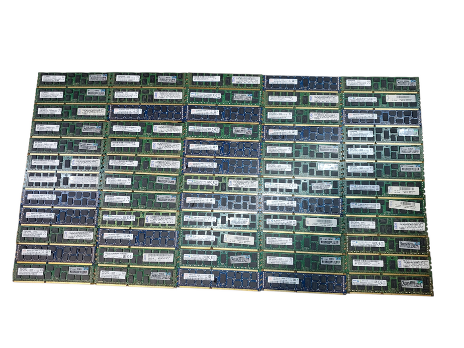 Lot of 156x, Assorted 8GB DDR3 Server RAM