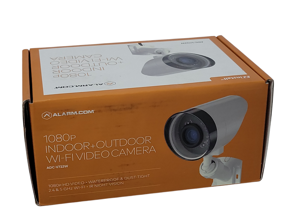 New Alarm.com ADC-V722W 1080p Indoor+Outdoor Wi-Fi video camera _