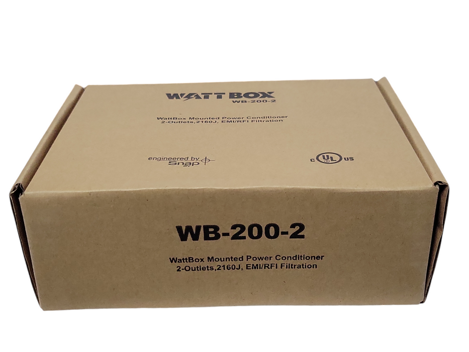 Open-Box Wattbox Model WB-200-2 200 Series Power Conditioner  Q_