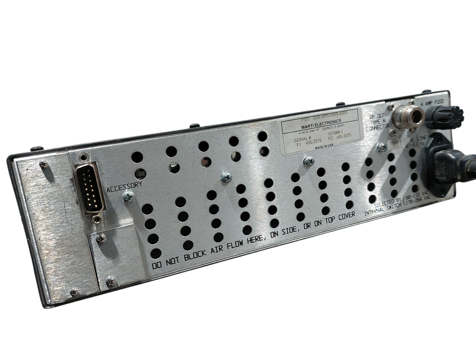 Marti Electronics Dual Channel Synthesized RPU Model: SRPT-30 =