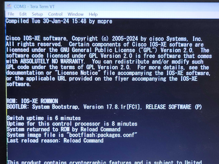 Cisco Catalyst C9410R 1x C9400-SUP-1, 2x C9400-LC-48UX, 2x C9400-LC-48U _