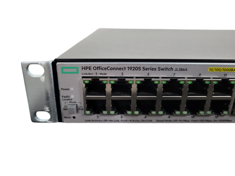 HP OfficeConnect Switch 1920S 48G 4SFP PPoE+ (370W) JL386A !